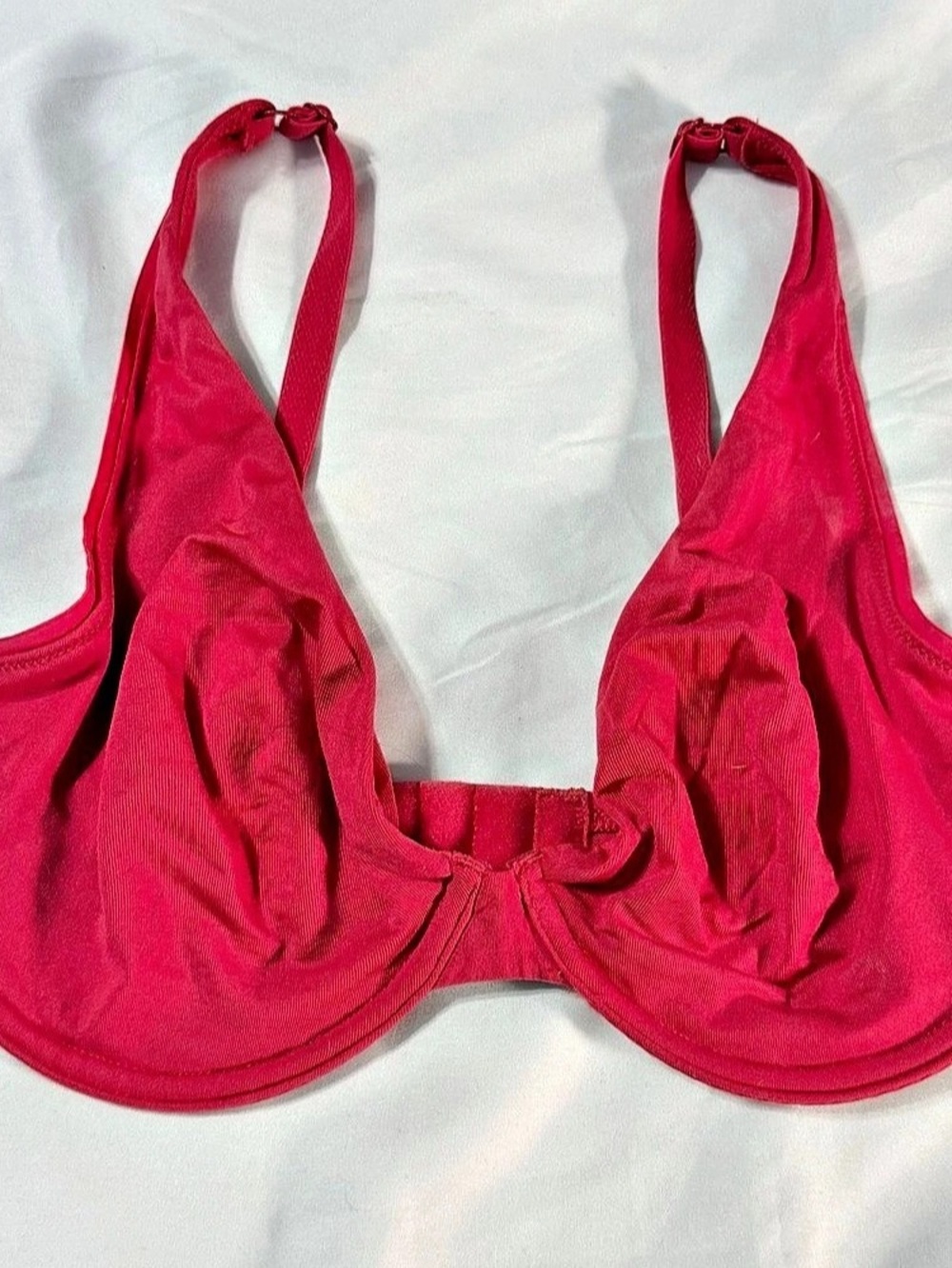 Calvin Klein CK Concept Unlined Underwire Bra Red